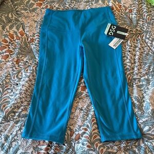 DSG Teal Capri Active Leggings for Kids